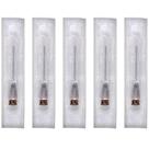 Kit 5 Agulha Descartável BD Estéril 0,70mm x 30mm 22G com 1 Unidade