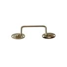 Kit 5 Alça ou Puxador Quadrado 110x30mm Caixa Bandeja Artesanato