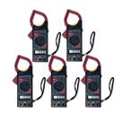 Kit 5 Alicate Volt Amperímetro Digital Tensão Continuidade Corrente Resistência Temperatura Va-760 Portátil Instrutherm
