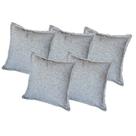 Kit 5 Almofadas Decorativas Pequenas Quadradas