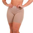 Kit 5 Anágua Short Confortável Bege Feminino Kit 5 Anágua Short Confortável Bege Feminino