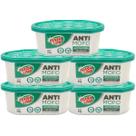 Kit 5 Anti Mofo Fungo Desumidificador Guarda Roupa Armários