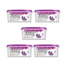 Kit 5 Antimofo Secar Original 80g Mofo Bolor Fungos Bactéria Umidade Desumidificador Aparelhos Som Fotográficos Discotecas Gabinetes Pia Balcão