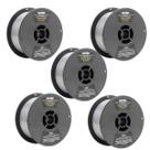 Kit 5 Arame MIG 0,8mm Carretel 1KG Sem Gas - Vonder