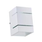 Kit 5 Arandela Eco E27 2 Frisos 12x16x9cm Sem Lâmpada Interna Externa Muro Parede - 131 Kit 5 Arandela Eco E27 2 Frisos 12x16x9cm Sem Lâmpada Interna Externa Muro Parede - 131