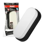 Kit 5 Arandela Tartaruga Led Preta Ip65 5w Branco Frio 6500k
