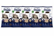 Kit 5 Areia Higiênica Gigi Cats 4kg Zero Odor Ultra Fina