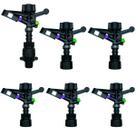 Kit 5 Aspersor de Impacto IM22 Rosca 1 ou 3/4 + 1/2 - Ideal para Irrigação Agrícola, Hortas e Jardim