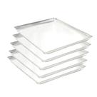 Kit 5 Assadeiras Imeca Em Alumínio Para Pão Doce 0,6 mm Estampada 58x70x3,5 7010