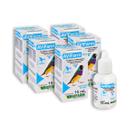 Kit 5 AviFarm Cálcio 15ML Suplemento Vitaminico BioFarm