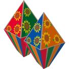 Kit 5 Balão de Festa Junina Grande pra Pendurar ou Decorar a Mesa de São João Girassol