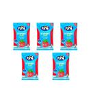 Kit 5 Balas Fini Vitamina C Sabor Morango 5x18gr