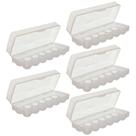 Kit 5 Bandeja Organizadora Porta Ovos 12 Un Atóxico Sanremo