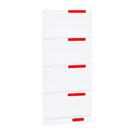 Kit 5 Bandejas Para Gondola Canto 170 Amapa 40/30 Branco Pe Ver - Amapá