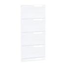 Kit 5 Bandejas Para Gondola Canto 196 Amapa 40/30 Branco SPE - Amapá