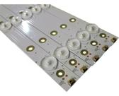 Kit 5 Barra Led Compativel Aoc Le43d1452 Le43s5760 Le43d1442
