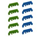 Kit 5 Barramentos Neutro + 5 Barramentos Terra 12 Entradas c/ Proteção HC-008 80A Kit 5 Barramentos Neutro + 5 Barramentos Terra 12 Entradas c/ Proteção HC-008 80A