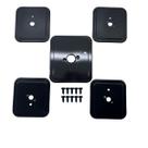 Kit 5 Base Bolacha Quadrada Para Fogão Mueller Decorato G3 Kit 5 Base Bolacha Quadrada Para Fogão Mueller Decorato G3