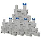 Kit 5 base rele acoplador fino 38.51-24v sibratec Kit 5 base rele acoplador fino 38.51-24v sibratec