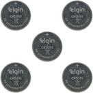 Kit 5 bateria litio cr2032 3v ele0082193 elgin