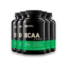 Kit 5 BCAA 1000 Optimum Nutrition 200 Cápsulas