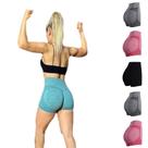 Kit 5 Bermuda Feminina Empina Bumbum Treino Corrida