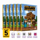 Kit 5 Bíblia Infantil Animada em Quadrinhos com QR Code Ciranda Cultural