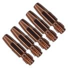 Kit 5 Bico de Contato Mig Mag Curto 1,60mm M8 30mm 064 Kit 5 Bico de Contato Mig Mag Curto 1,60mm M8 30mm 064