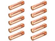 Kit - 5 Bico De Contato Para Tocha Mig 0,9mm + 5 Bico De Contato Para Tocha Mig M6x25 0,8mm - 15AK / 24KD
