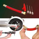 Kit 5 Bicos Agulha Para Encher Bola E Mangueira Flexível Para Bomba De Ar Manual Bike E Pneu Kit 5 Bicos Agulha Para Encher Bola E Mangueira Flexível Para Bomba De Ar Manual Bike E Pneu