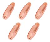 Kit 5 Bicos De Contato Para Tocha Mig M8x30 1,6mm 36KD Cromo Zircônio CZ