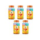 Kit 5 Bioviton Gummy Vitamina C Kids Unilife 5x30 Gomas Sabor Laranja