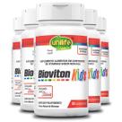 Kit 5 Bioviton Kids Polivitaminíco Unilife 30 comprimidos