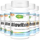 Kit 5 Bioviton Suplemento de Vitaminas e Minerais Unilife 60 Cápsulas
