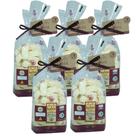 Kit 5 Biscoito Maisena com Raspa de Limão Fruta Natural