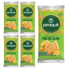KIT 5 Biscoito Salgado Pão de Alho 138g Piraquê
