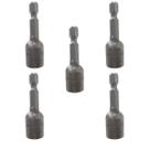 Kit 5 Bit Canhão Magnético Makita 10mm 1/4"x50mm B-67789 Resistente e Preciso Kit 5 Bit Canhão Magnético Makita 10mm 1/4"x50mm B-67789 Resistente e Preciso