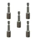 Kit 5 Bit Soquete Canhão Magnética Makita 8mm 1/4"x50mm B-67773 Resistente, Precisa e Profissional