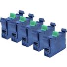 Kit 5 bloco contato aux bc10f 1na f weg