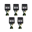 Kit 5 Bloqueador Veicular Automotivo Antifurto Corta Corrente Carro Moto 12V
