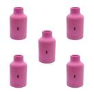 Kit 5 Bocais de Cerâmica Gás Lens Nº06 TE442 Tocha Tig Oximig