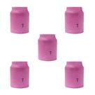 Kit 5 Bocais de Cerâmica Gás Lens Nº7 TE469 Tocha Tig Oximig