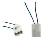Kit 5 Bocais G9 P/Lâmpada Halopin 2A 250V C/Rabicho Decorlux