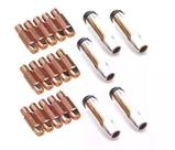 Kit - 5 Bocal - Mb 24KD - 12mm + 20 Bico De Contato Mig 0,8mm + 10 Bico De Contato Mig 1,0mm + 10 Bico 1,2mm