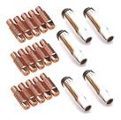 Kit - 5 Bocal - Mb 24KD - 12mm + 20 Bico De Contato Mig 0,8mm + 10 Bico Mig 1,0mm + 10 Bico 1,2mm