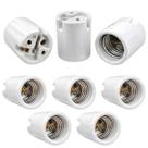 Kit 5 Bocal Soquete Base E27 Porcelana Reforçado 4A 0~250V