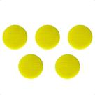 Kit 5 Boina Square Para Polimento Amarelo Corte Médio 5"