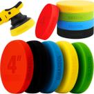 Kit 5 Boinas Espuma 4 Polegadas 100mm Polimento Automotivo Corte Refino Lustro KP2