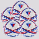Kit 5 Bolas Fortaleza Estádios 24 Campo Branca
