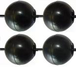 Kit 5 Bolas Terminal para Cabo De Aço Bolinha Reparo